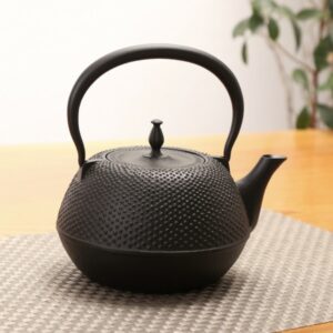 南部鉄器 丸あられ鉄瓶1.2L