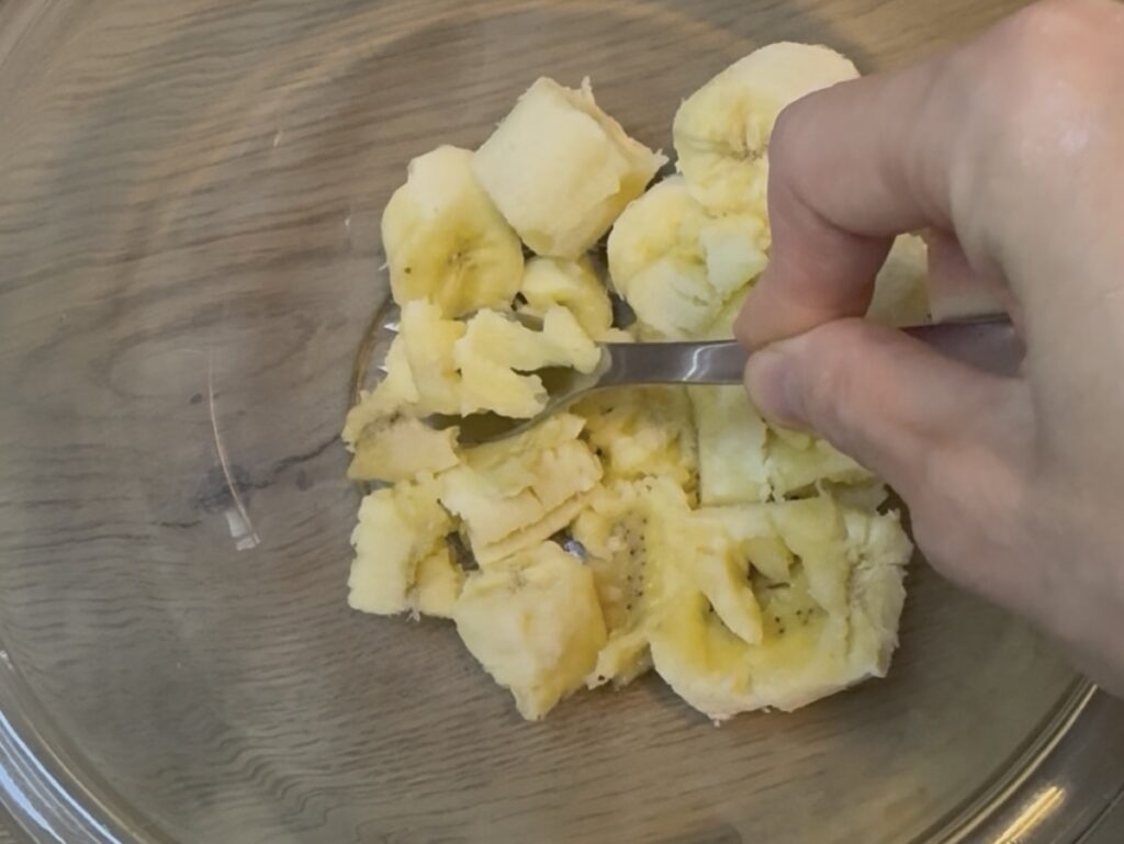 バナナのマフィン 米粉 砂糖不使用
